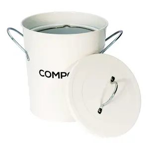 Caddy Company Compost Pail - White