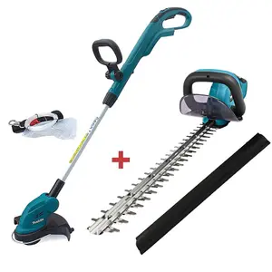 Makita DUR181Z LXT 18v Cordless Grass Line Trimmer & DUH523Z Hedge Cutter Bare