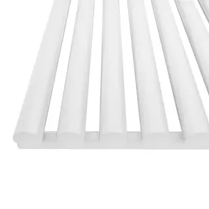 Right Radiators 1800x545 mm Single Vertical Round Column Style Designer Radiator Heated Rads White