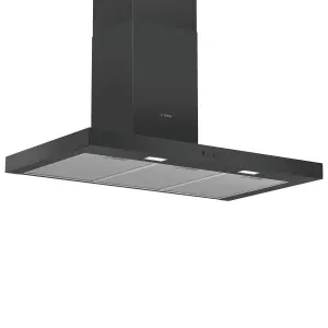 Bosch DWB96BC60B Metal & plastic Box Cooker hood (W)90cm - Black