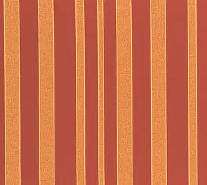 Galerie Neapolis 3 Red Gold Stripe Embossed Wallpaper