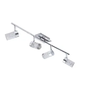 Forum Spa SPA-31780-CHR Felix 4 Light Bubble Ceiling Spotlight - Chrome (11971)