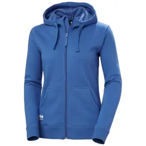 Helly Hansen Workwear W Classic Zip Hoodie (Medium)  (Stone Blue)