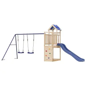 Berkfield Outdoor Playset Solid Wood Pine