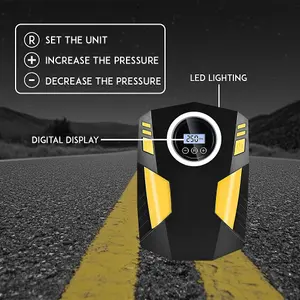 Alivio Digital Car Tire Inflator - Air Compressor, Digital Air Pump for Car Tyres Boot Accessories,