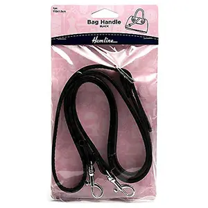 HL BAG HANDLE 110CM - Bag Handle: 110cm: Black - Hemline