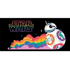 Star Wars Pride Rainbow BB-8 Mug Black (One Size)