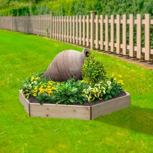 Greena Hexagonal Raised Bed 15 cm High, 60cm each side