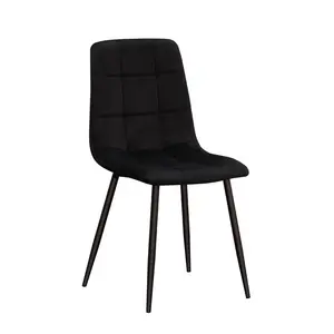 Eyre Upholstered Dining Chair Black