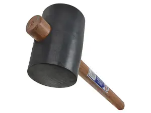 Faithfull YY08RU025F Rubber Mallet - Black 1.1kg (40oz) FAIRMB312