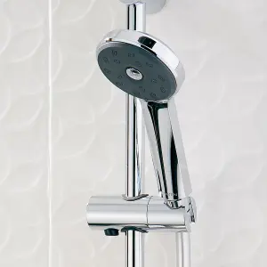 Methven Satinjet MAKU Shower Head - Chrome/Gray