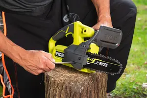 Ryobi ONE+ Compact 20cm Chainsaw 18V (RY18CS20A-0) - TOOL ONLY, BARE UNIT