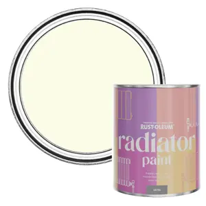 Rust-Oleum Shortbread Satin Radiator Paint 750ml