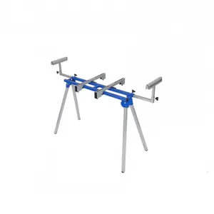 Oypla Universal Mitre Saw Stand with Extending Support Arms & Rollers