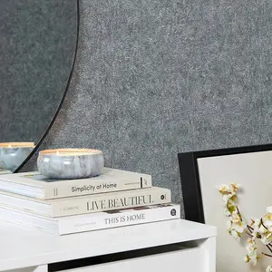 Dolomite Metallic Wallpaper in Grey