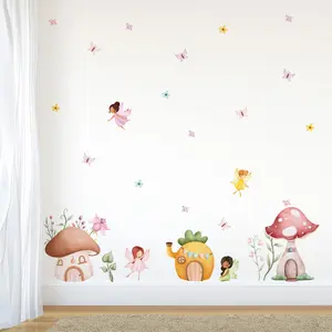 Enchanted Kids Bedroom Fairy Wall Stickers