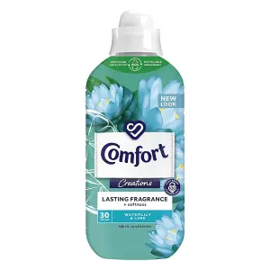 Comfort Fabric Conditioner  Waterlily & Lime 900ML Pack of 6