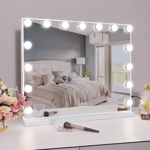 Keuna Rectangle LED Metal Mirror