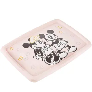 Keeeper Minnie Mouse Turn Around Stacking Box with Lid 45 Litre Nordic Pink