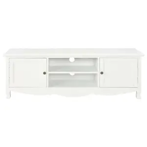 vidaXL TV Cabinet White 120x30x40 cm Wood