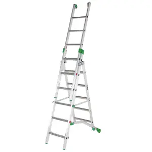 TB Davies 2.04m Heavy-Duty Combination Ladder (4.2m)