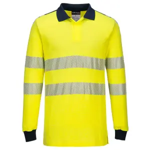 Portwest WX3 Flame Resistant Hi-Vis Polo Shirt