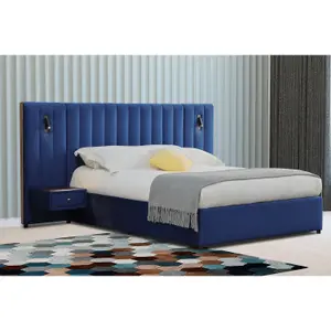 Hotel Bed Frame Ottoman KING SIZE Storage Bed With Headboard