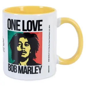 Bob Marley One Love Mug White/Multicoloured (One Size)