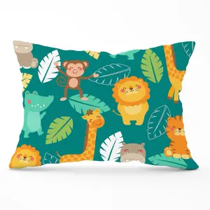 Jungle Animals Cushions 33cm x 48cm