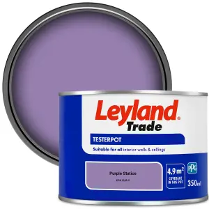 Leyland Trade Vinyl Matt Walls & Ceilings Emulsion Paint Purple Statice (PPG1249-5) 350ml Tester