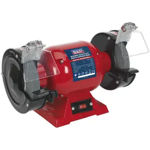 150mm Heavy Duty Bench Grinder with 450W Induction Motor and Dual Grinding Stones