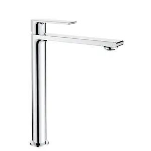 Faucet Lonato XL Gun Metal With Black - Washbasin Faucet Washbasin Faucet Bathroom Bathroom Faucet Chrome