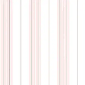 Galerie Smart Stripes 2 Pink Slim Stripe Smooth Wallpaper