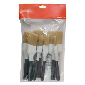 GoodHome Fine filament tip Paint brush, Set of 7