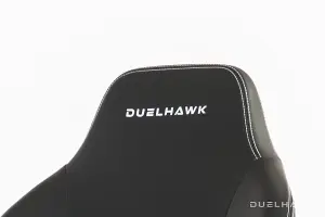 Duelhawk Ultra Jetblack Leather Gaming Chair