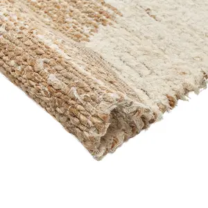 Jute Area Rug 200 x 300 cm Beige ZIARAT