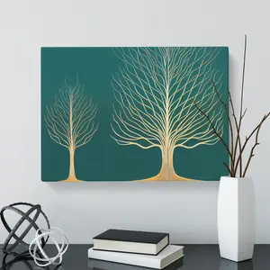 XXX-H1022-WF-4880X Iconic Trees - Wrapped Canvas Print 40cm H x 60cm W x 3cm D