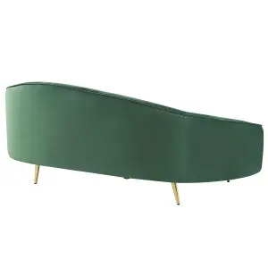 Velvet Sofa Emerlad Green SAVAR