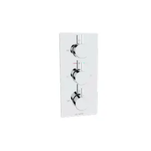 Concealed Triple Thermostatic Shower Mixer Valve - 3 Outlets (Lake)