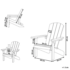 Kids Chair ADIRONDACK Pastel Pink