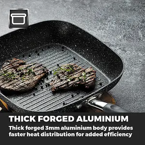 Tower Precision 28cm Grill Pan Black