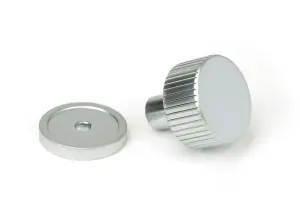 From The Anvil Satin Chrome Judd Cabinet Knob - 25mm (Plain)