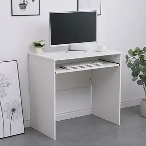 Home Source Newport Space Saving Computer Office Desk White