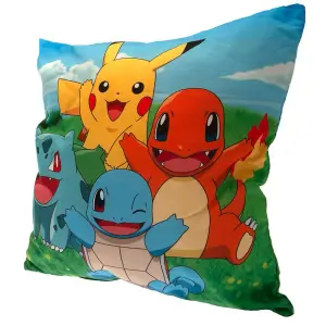 Pokemon Filled Cushion Multicoloured (One Size)