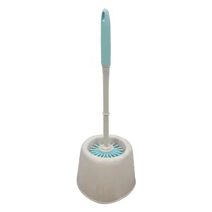 JVL Pro Clean Anti-Bac Rubber Toilet Brush