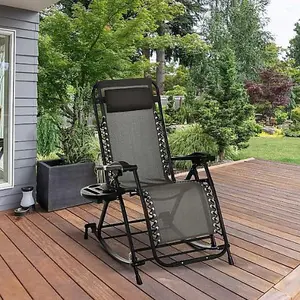 Outdoor Rocking Chair Recliner / The Ultimate Sun Lounger