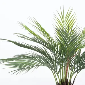 Blooming Artificial - 65cm Faux Dicksonia Dwarf Palm - Fake Indoor Plant Tree