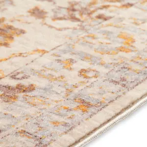 Cream Boho Vintage Rug - Kansas