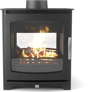 Henley Stoves Hazelwood Double Sided Eco Wood Burning Stove 6.5Kw DEFRA Approved SIA Ecodesign Ready 5 Year Warranty