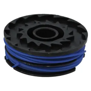 SPARES2GO Line and Spool compatible with Qualcast GT36Li YT7421-01 Strimmer Trimmer